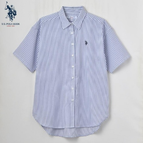 レディース　シャツ　しまむら POLO（ポロ）コラボ