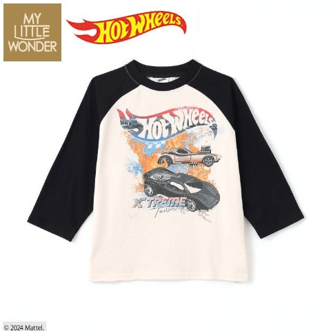 長袖Ｔシャツ　ホットウィール　バースデイ『MY LITTLE WONDER（マイリトルワンダー）』コラボ