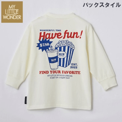 長袖Tシャツ　バースデイ『MY LITTLE WONDER（マイリトルワンダー）』コラボ