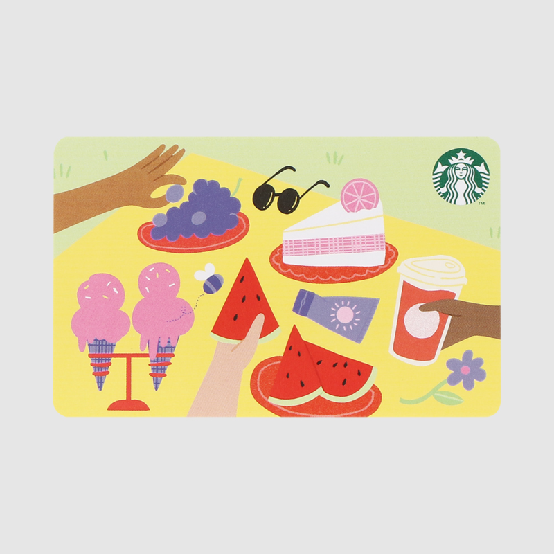 スターバックス カード ピクニック　スターバックス『夏グッズ』