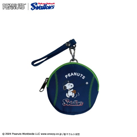 東京ヤクルトスワローズ　ポーチ（PEANUTSスヌーピー/プロ野球）　しまむら