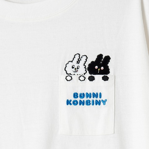 しまむら『バニーコンビニ(Bunni Konbiny)』コラボの半袖Tシャツ
