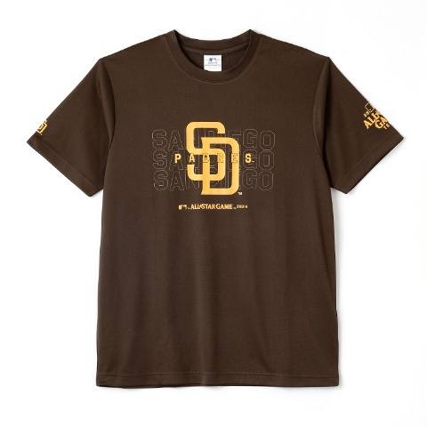 パドレス　しまむら『MLB（メジャーリーグベースボール）』コラボ 半袖Tシャツ