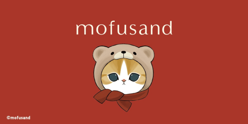 くまにゃん　ルームウェア　ユニクロ『mofusand（モフサンド）』コラボの2024冬　ホリデー
