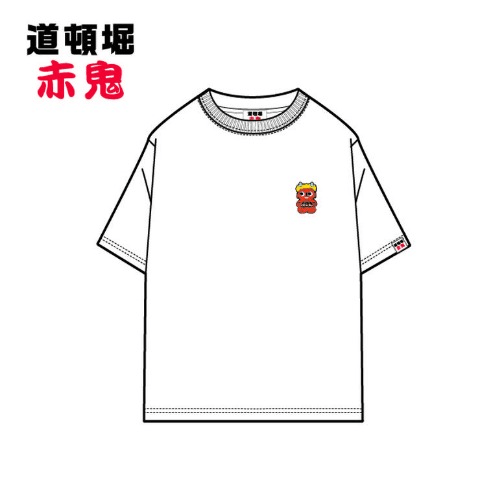 道頓堀赤鬼　半袖Tシャツ　しまむら　大阪の有名店とコラボ