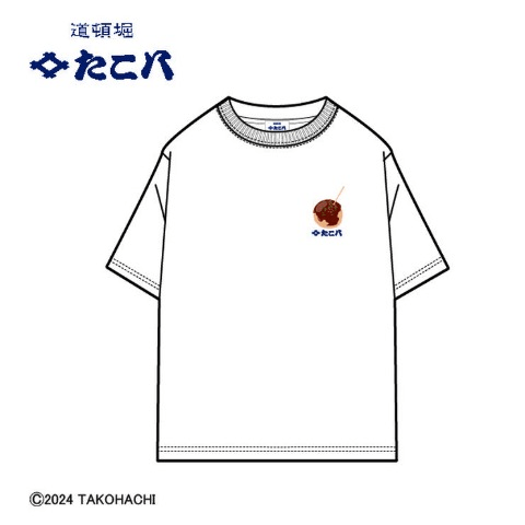 たこ八　半袖Tシャツ　しまむら　大阪の有名店とコラボ