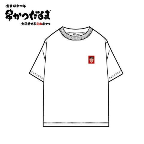 串かつだるま　半袖Tシャツ　しまむら　大阪の有名店とコラボ