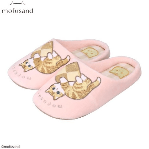 ルームシューズ　シャンブル『mofusand（モフサンド）』コラボ