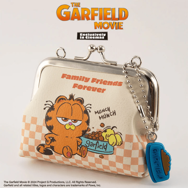 THE GARFIELD MOVIE コラボ がま口財布　サンキューマート『ガーフィールド』コラボ