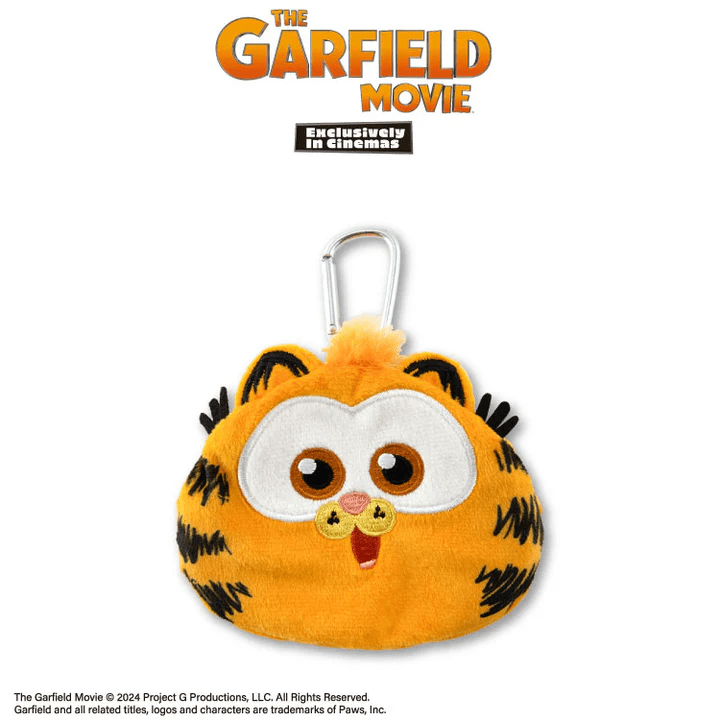 THE GARFIELD MOVIE コラボ ダイカットポーチ　サンキューマート『ガーフィールド』コラボ