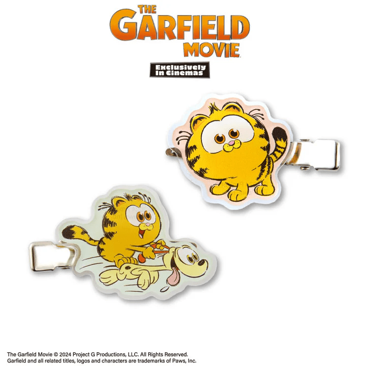 THE GARFIELD MOVIE コラボ 前髪クリップ　サンキューマート『ガーフィールド』コラボ