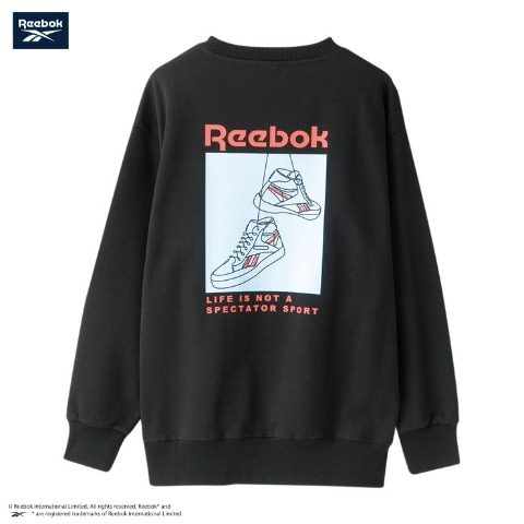 トレーナー　しまむら『超特急×Reebok（リーボック）』コラボ　秋コーデ