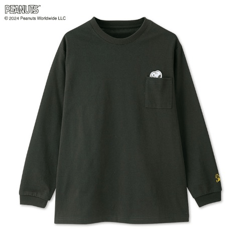 長袖Tシャツ　しまむら『スヌーピー（PEANUTS）』コラボ