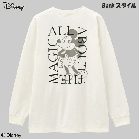 メンズ　長袖Ｔシャツ　しまむら『ディズニー』コラボ