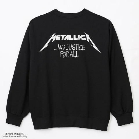 トレーナー　アベイル METALLICA（メタリカ）コラボ