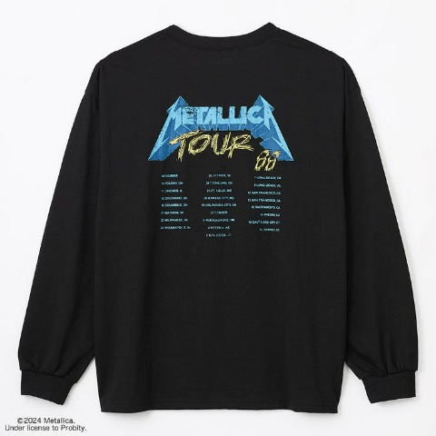 長袖Tシャツ　アベイル METALLICA（メタリカ）コラボ