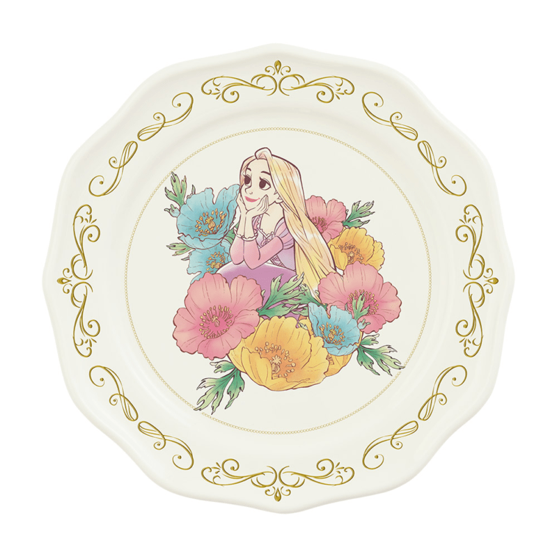 F賞 〈ラプンツェル〉 Dish gallery collection　一番くじ 〈ディズニープリンセス〉 Dreaming Flowers　2024年12月