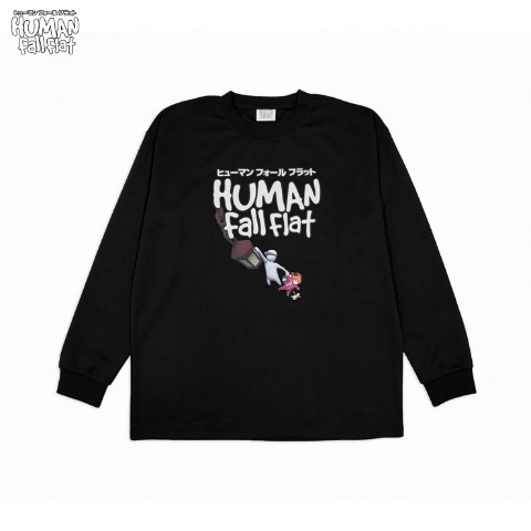 しまむら『Human Fall Flat（ヒューマンフォールフラット）』コラボの長袖Ｔシャツ