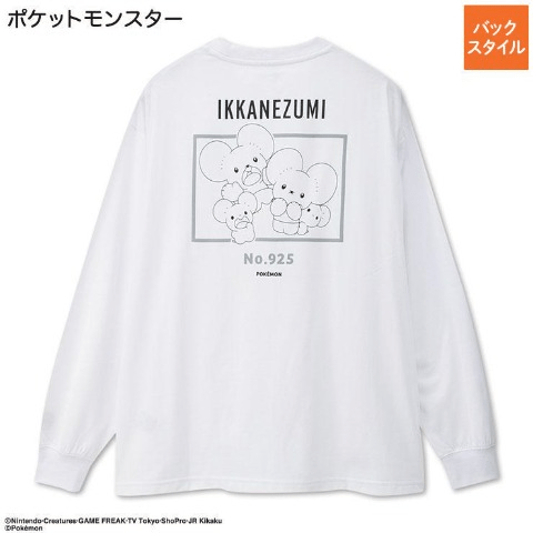 長袖Tシャツ　アベイル『ポケモン』コラボ