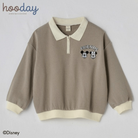 トレーナー　ディズニー　ミッキー　しまむら『hooday（フーデイ）』コラボ