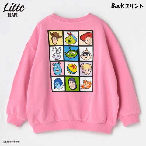 トレーナー　トイ・ストーリー　しまむら『LITTC FLAP!（リトシー）』コラボ