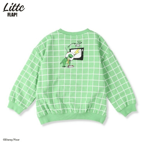 トレーナー　トイ・ストーリー　しまむら『LITTC FLAP!（リトシー）』コラボ