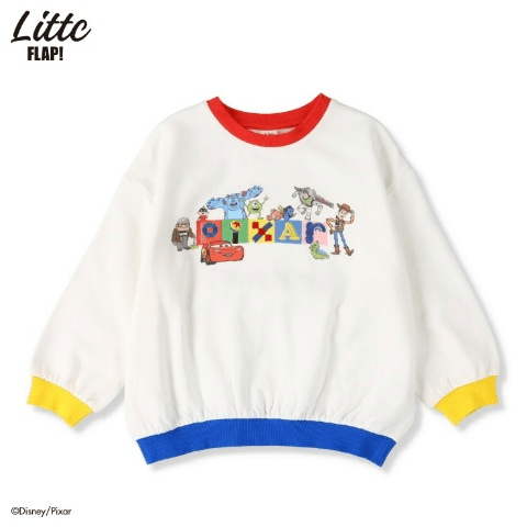 トレーナー　トイ・ストーリー　しまむら『LITTC FLAP!（リトシー）』コラボ