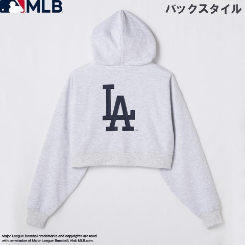 ジップパーカー　しまむら『MLB（メジャーリーグベースボール）』コラボ