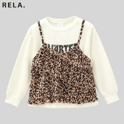 ベビー、キッズ　チュール＋Tシャツ　しまむら『RELA.（リラ）』コラボ