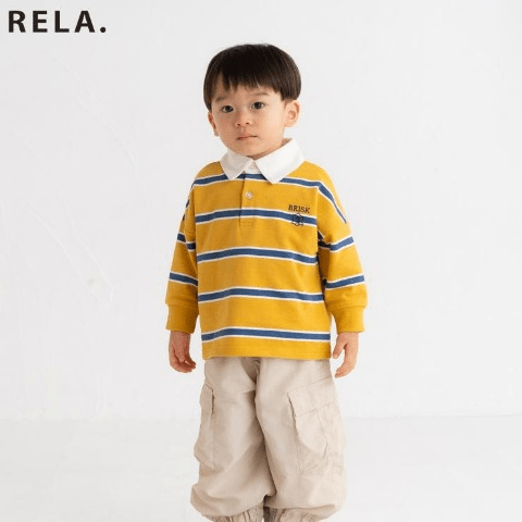 ベビー　トップス　しまむら『RELA.（リラ）』コラボ