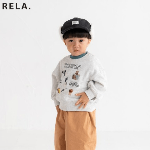 ベビー　トップス　しまむら『RELA.（リラ）』コラボ