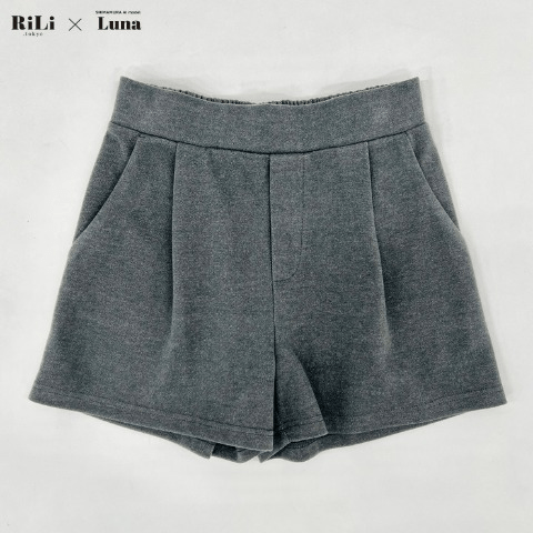 ウールライクショートパンツ　しまむら『Luna（るな）AIモデル』コラボ