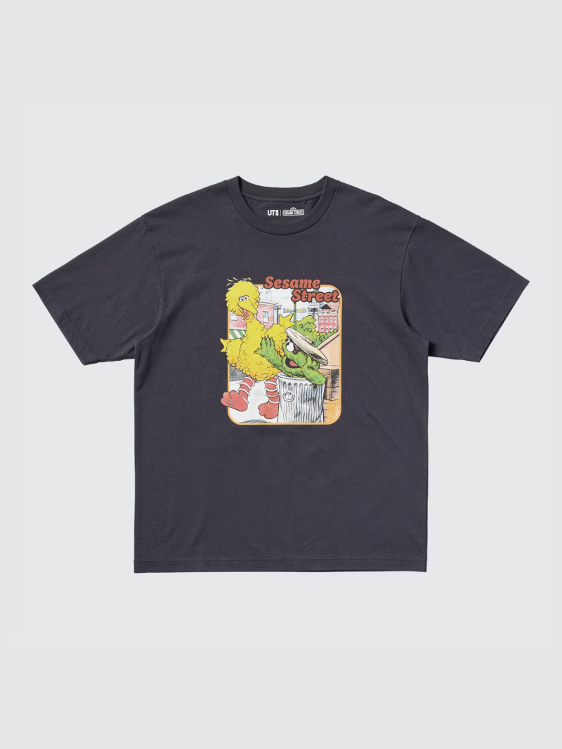 セサミストリート UT/リラックスフィット　ユニクロ　半袖Tシャツ