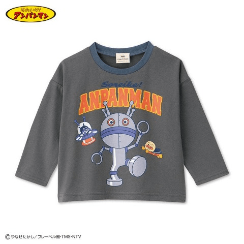 ベビー　長袖Ｔシャツ　しまむら『アンパンマン』コラボ