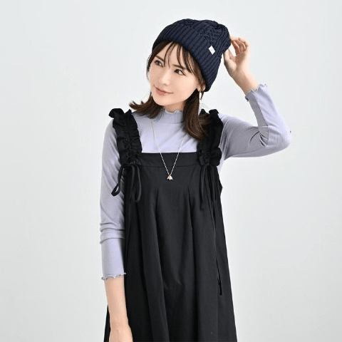 ワッチ　ニット帽　しまむら『MUMU』コラボ