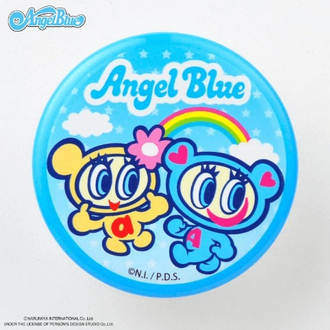 缶バッジ　バースデイ『ANGEL BLUE（エンジェルブルー）』コラボ