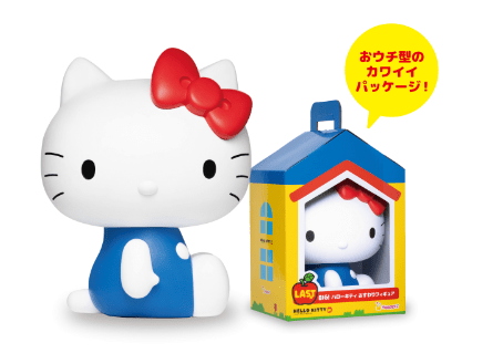 LAST賞 BIG! ハローキティ おすわりフィギュア　セブン−イレブン限定　[全1種]　Happyくじ『HELLO KITTY 50th～ハッピーアニバーサリー★～』