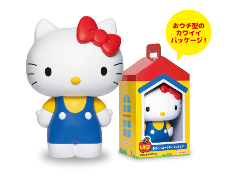 LAST賞 BIG! ハローキティ フィギュア イトーヨーカドー・ロフト・ゆめタウン限定　[全1種]　Happyくじ『HELLO KITTY 50th～ハッピーアニバーサリー★～』