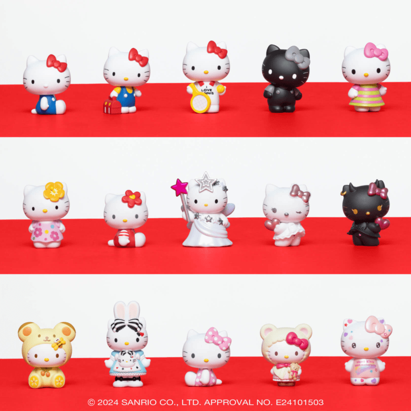 A賞　フィギュア　[全15種]　Happyくじ『HELLO KITTY 50th～ハッピーアニバーサリー★～』