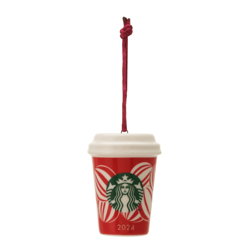 ホリデー2024オーナメントRED CUP　スタバグッズ『クリスマス第1弾』2024年