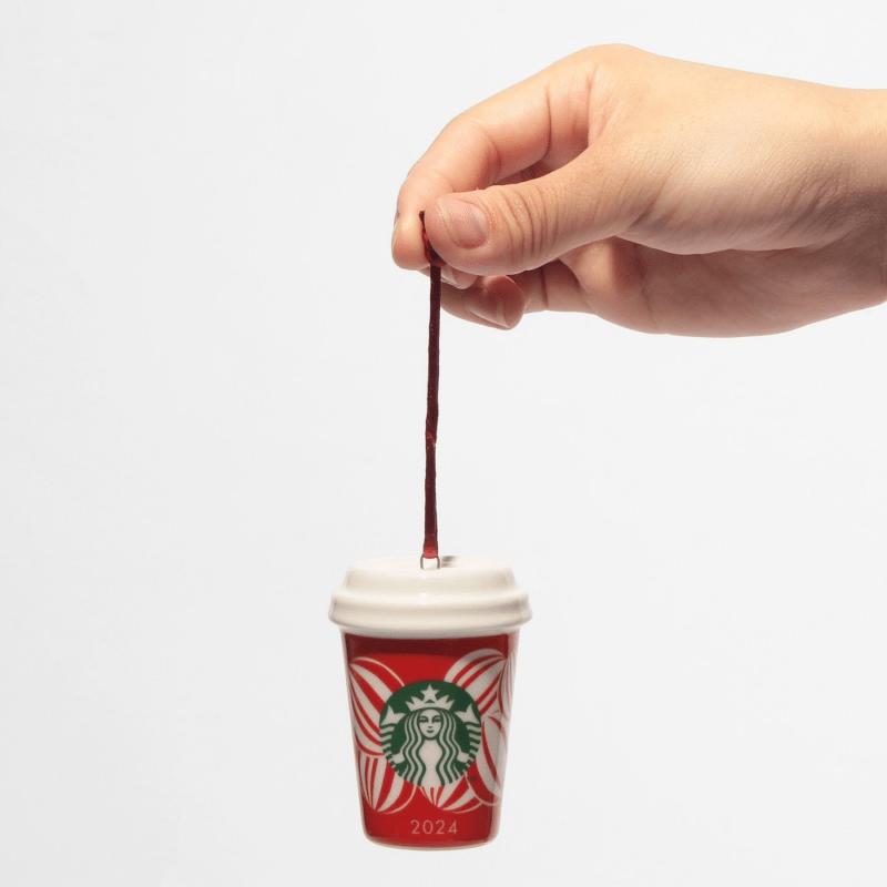 ホリデー2024オーナメントRED CUP　スタバグッズ『クリスマス第1弾』2024年