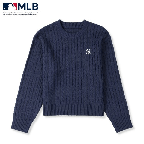 しまむら『MLB（メジャーリーグベースボール）』コラボのニットプルオーバー