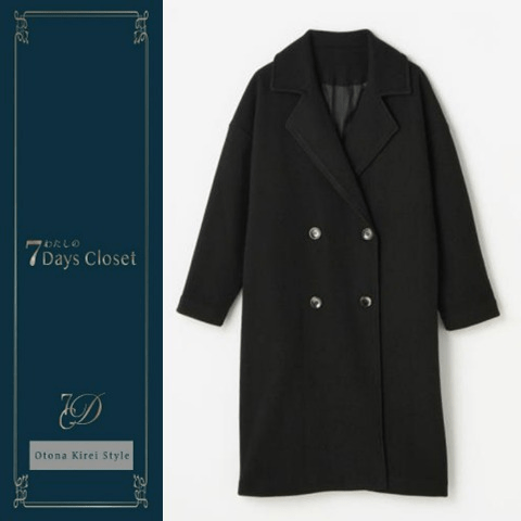 コート　しまむら『わたしの7Days Closet』コラボ