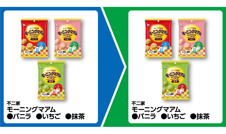 不二家 モーニングマアム バニラ、いちご、抹茶がもらえるキャンペーン　ファミマ『1個買うと1個無料』レシートクーポン