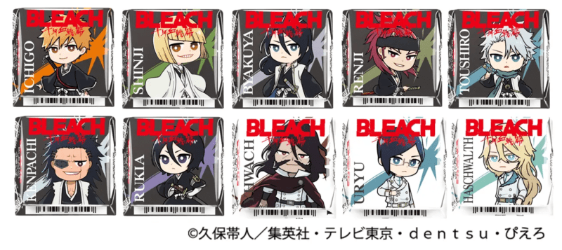 チロルチョコ〈BLEACHブラッククランチ〉をセブンイレブン限定で11月15日（金）より新発売！