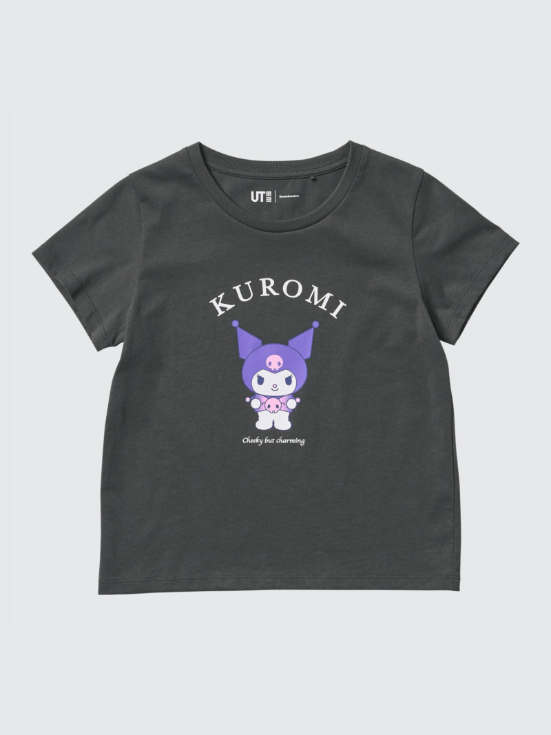 クロミ　キッズ　ユニクロ『サンリオ』コラボ2025年春の半袖Tシャツ