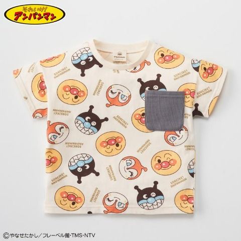 半袖Tシャツ　バースデイ『アンパンマン』コラボ