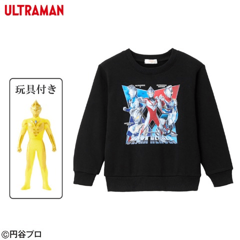 キッズ　トレーナー　しまむら　ウルトラマン　コラボ