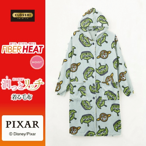 FIBER HEAT着る毛布(ディズニー)　　しまむら　冬グッズ