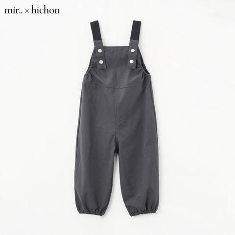 ベビー、キッズ　サロペット　しまむら『hichon』コラボの冬コーデ